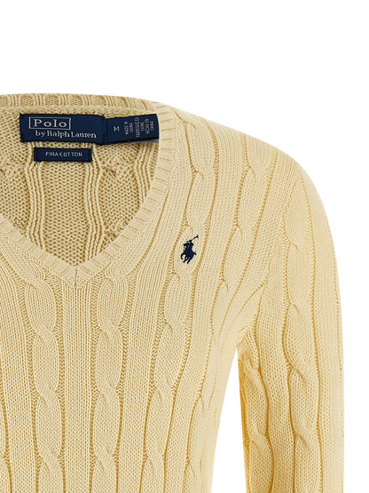 Cárdigan bicolor de algodón Polo Ralph Lauren