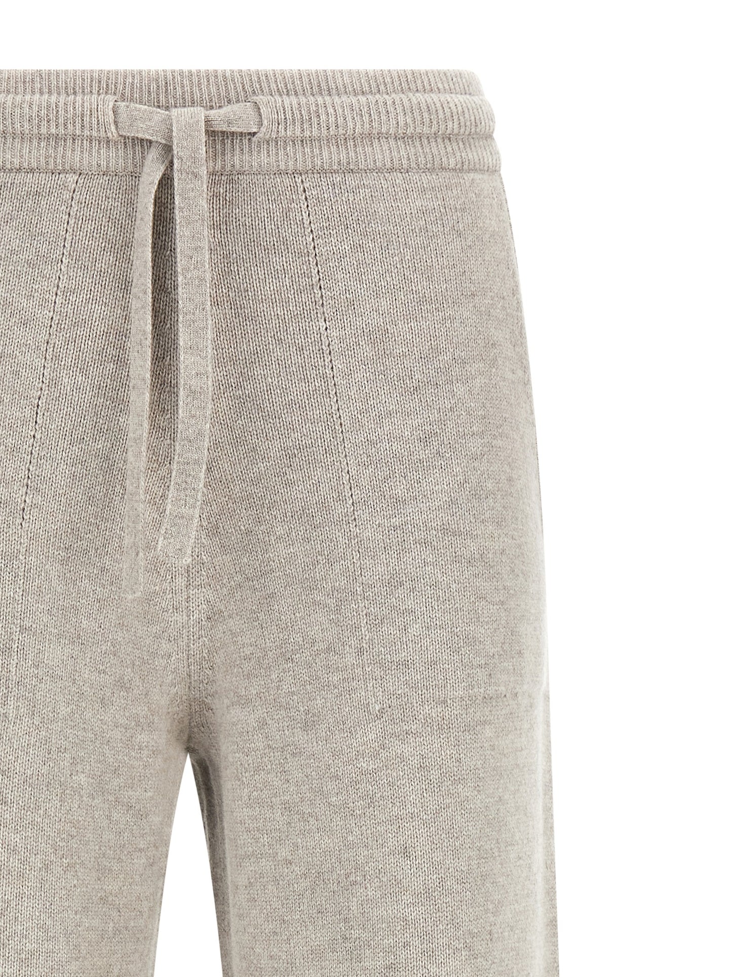 Pantalones informales de lana beige 'S Max Mara