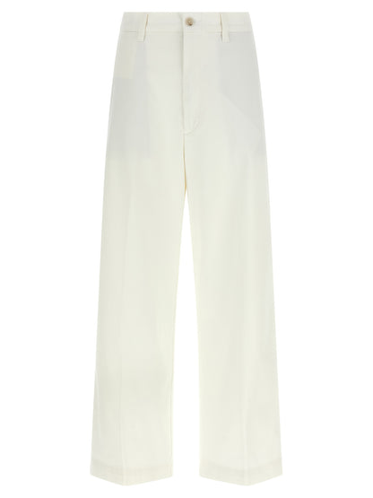 Polo Ralph Lauren Pantalon Chino en Coton Blanc