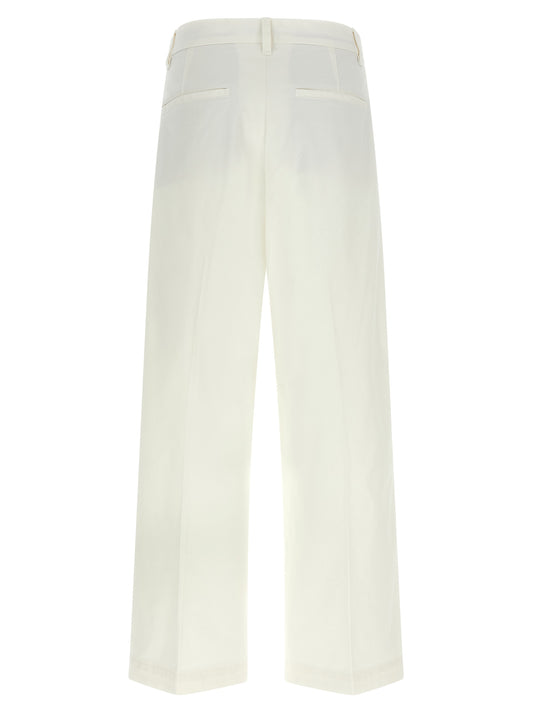 Polo Ralph Lauren Pantalon Chino en Coton Blanc