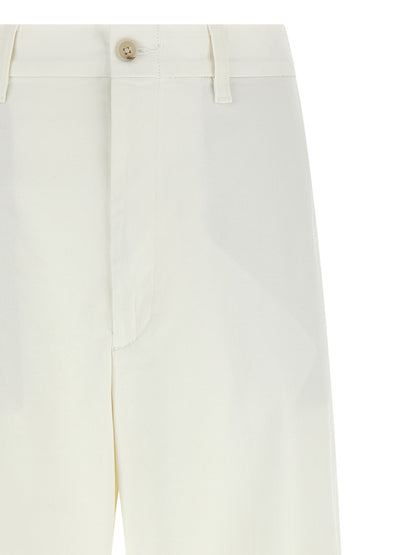 Polo Ralph Lauren Pantalon Chino en Coton Blanc