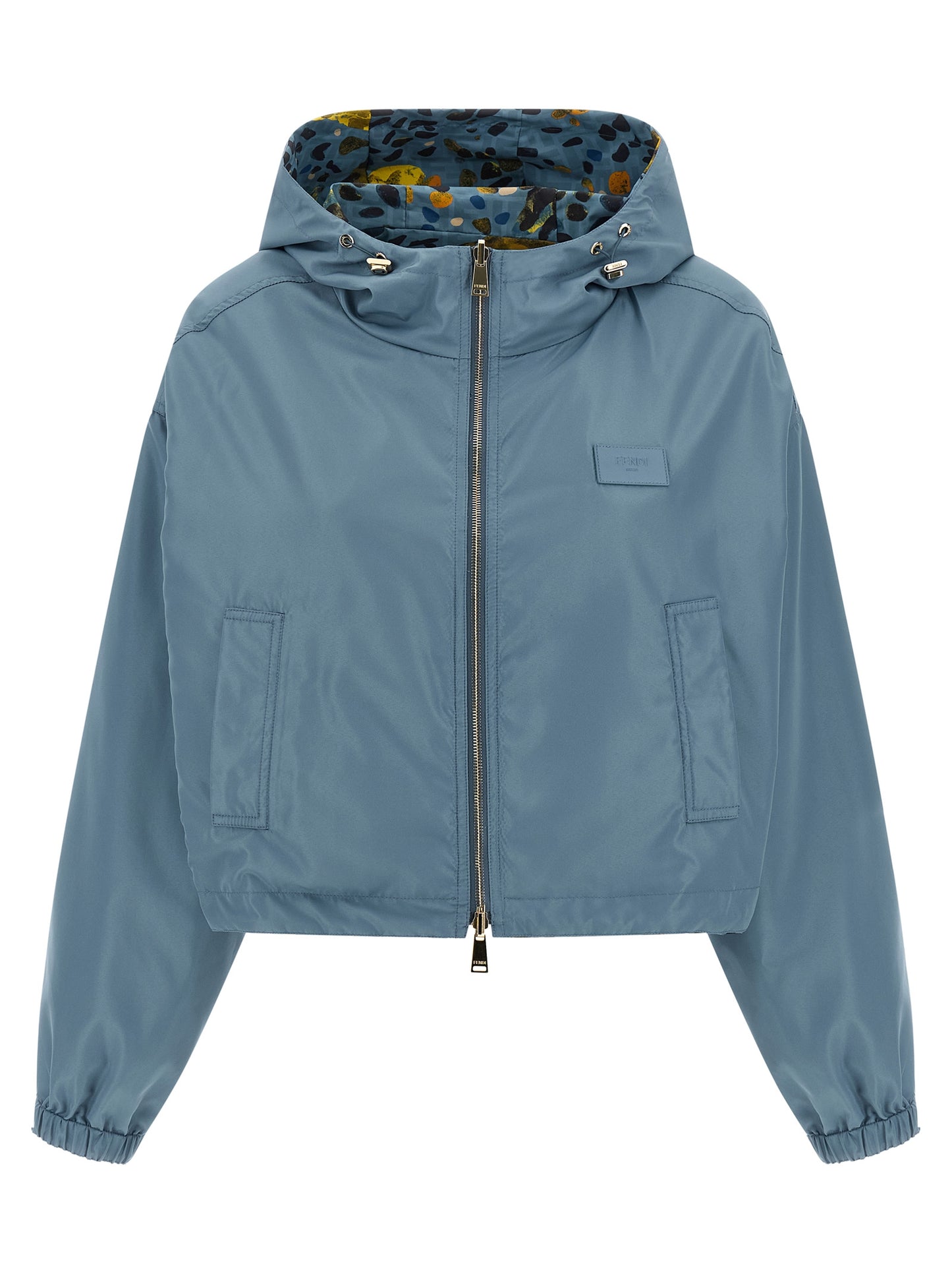Chaqueta Fendi de poliéster azul