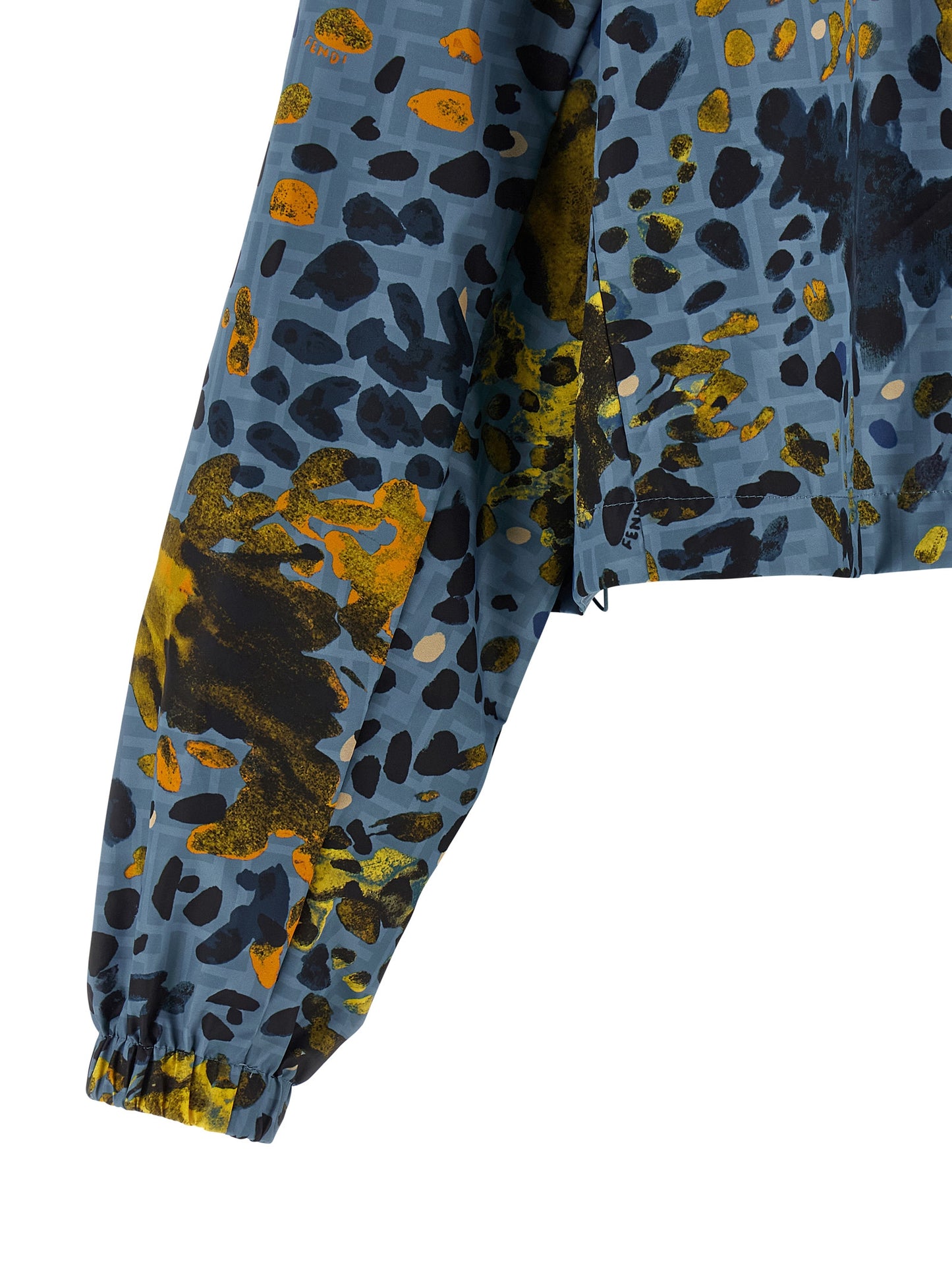 Chaqueta Fendi de poliéster azul