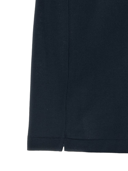 Polo Lacoste de algodón azul