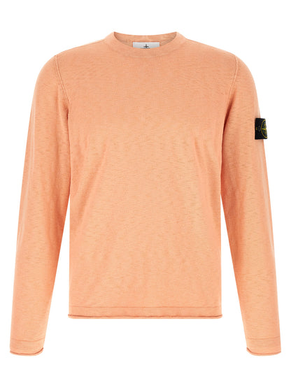 Cardigan en maille multicolore de coton Stone Island