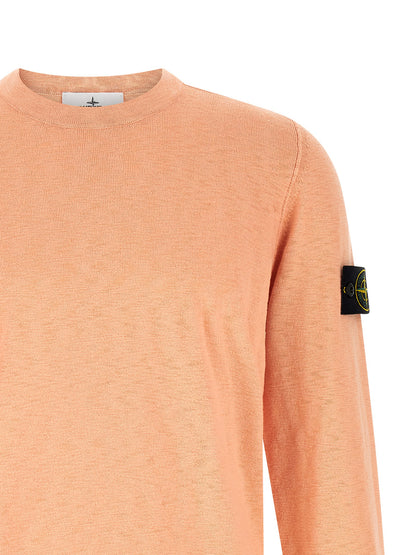Cardigan en maille multicolore de coton Stone Island