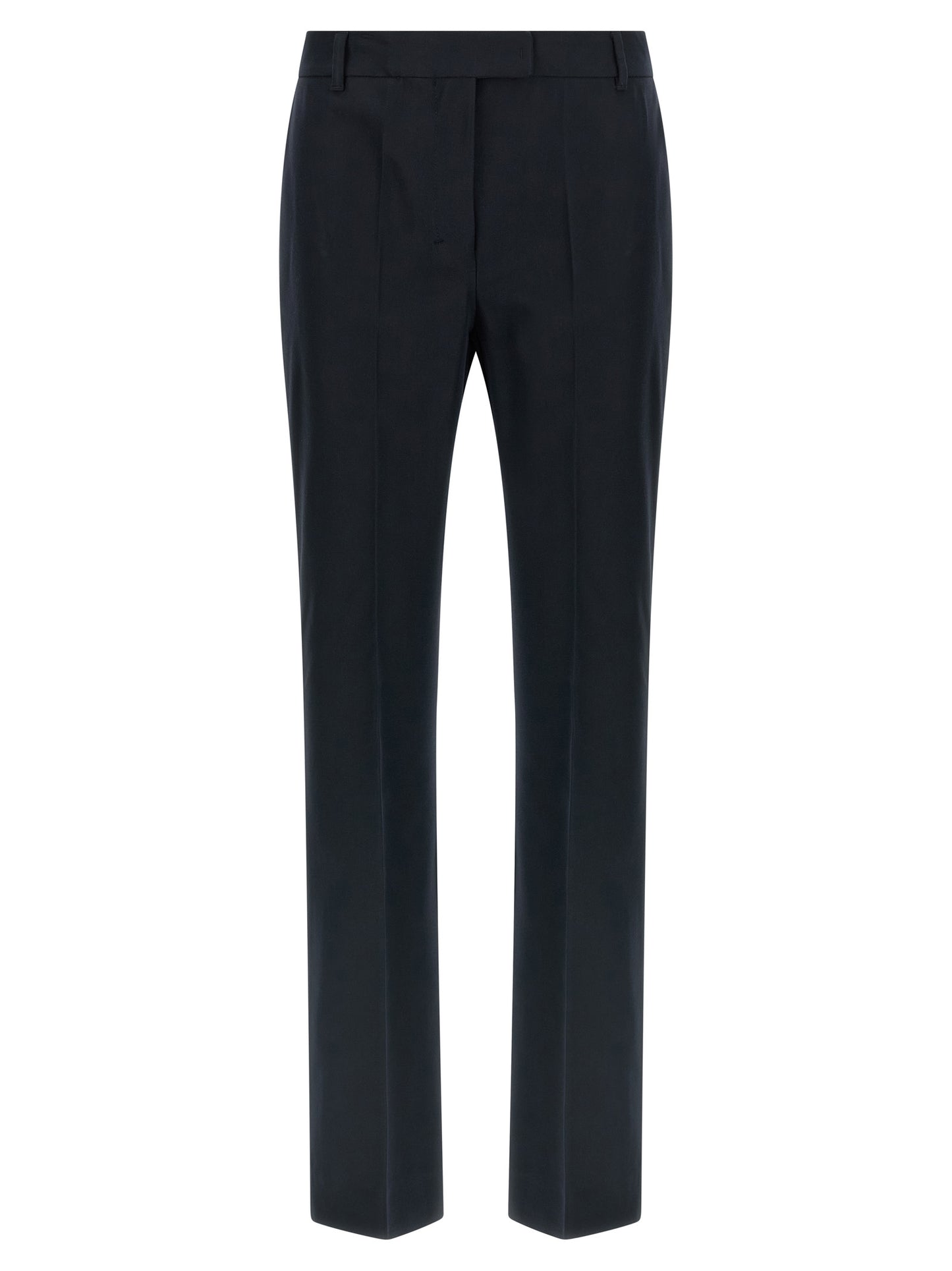 Pantalones acampanados 'S Max Mara de algodón azul