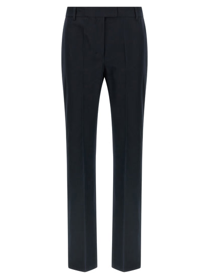 Pantalones acampanados 'S Max Mara de algodón azul
