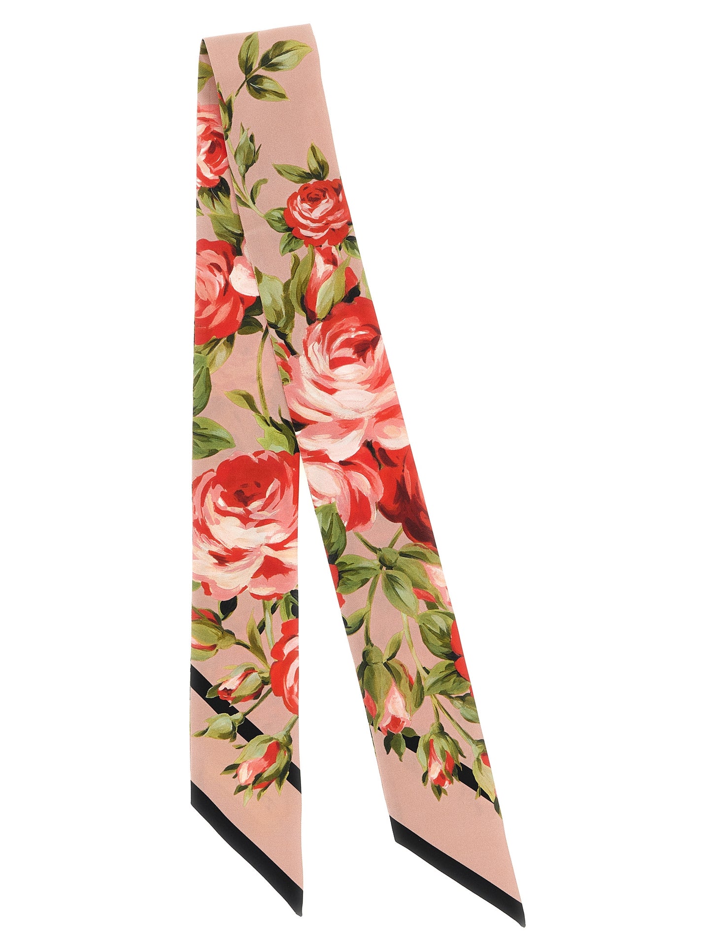 Foulard en soie multicolore Dolce & Gabbana