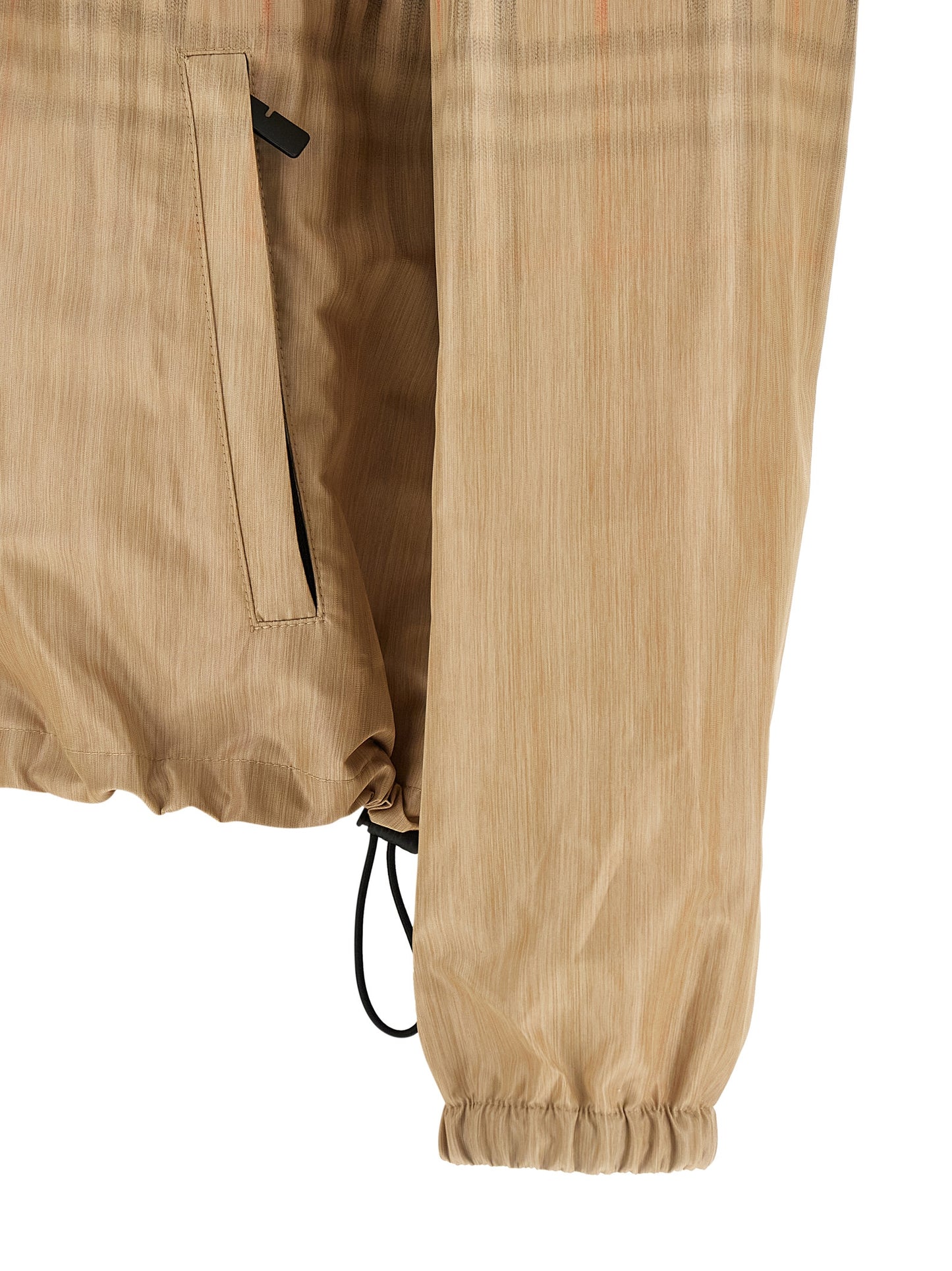 Chaqueta Shell De Viscosa En Color Beige Burberry