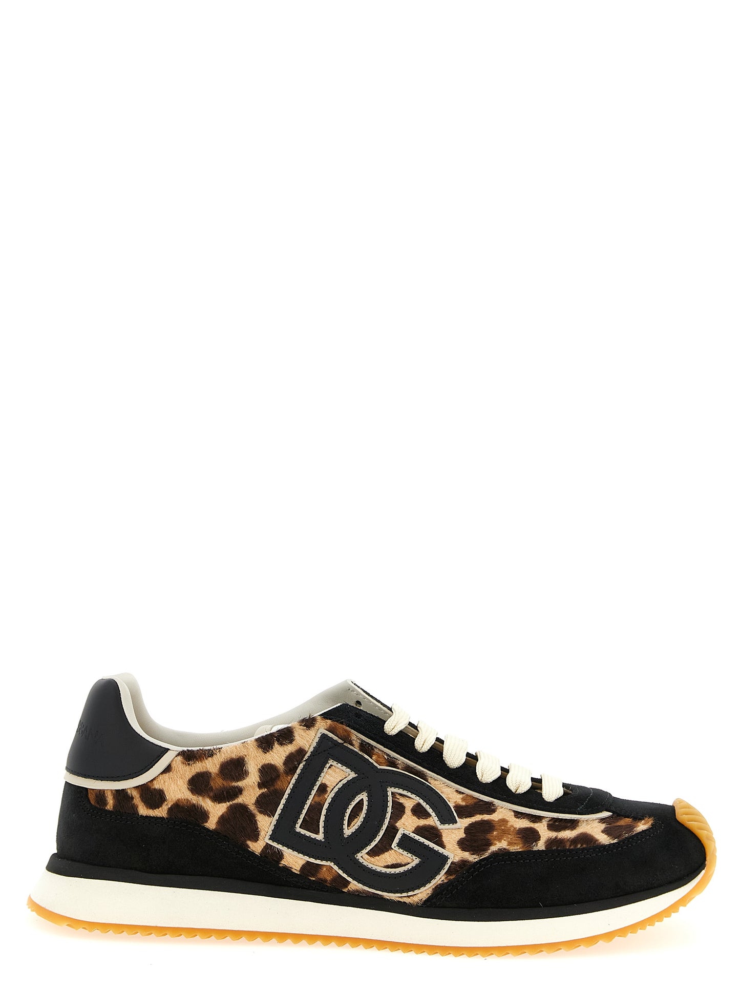Baskets basses Dolce & Gabbana en veau multicolore
