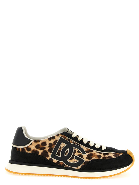 Zapatillas bajas Dolce & Gabbana de piel de becerro multicolor