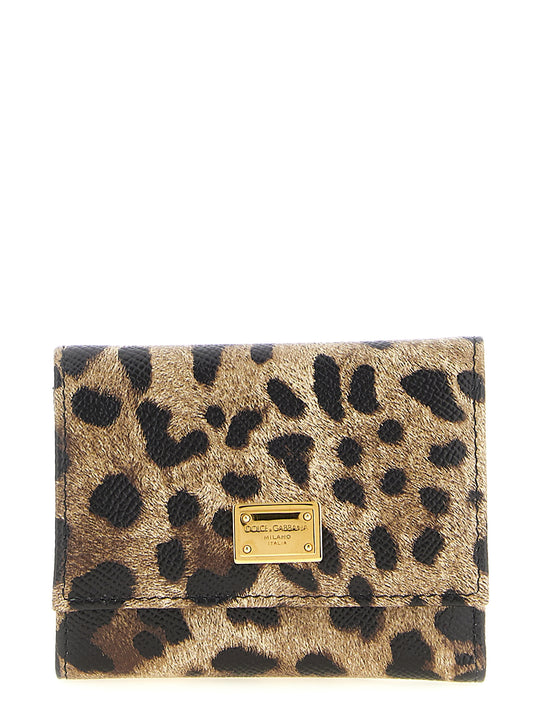 Tarjetero Dolce & Gabbana de piel de becerro multicolor