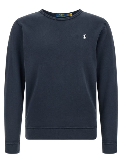Sweat-shirt Polo Ralph Lauren en coton bleu moderne