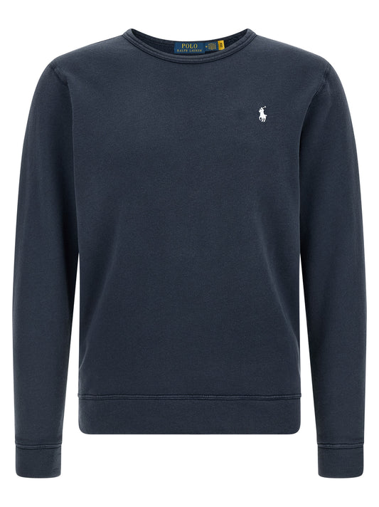 Sweat-shirt Polo Ralph Lauren en coton bleu moderne