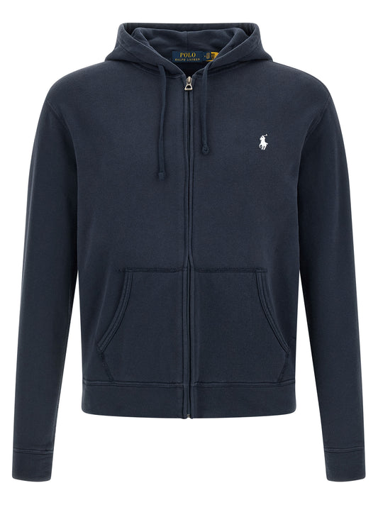 Sudadera Polo Ralph Lauren de algodón azul