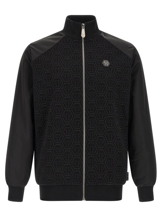 Sudadera Philipp Plein de algodón negra