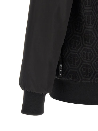 Sudadera Philipp Plein de algodón negra