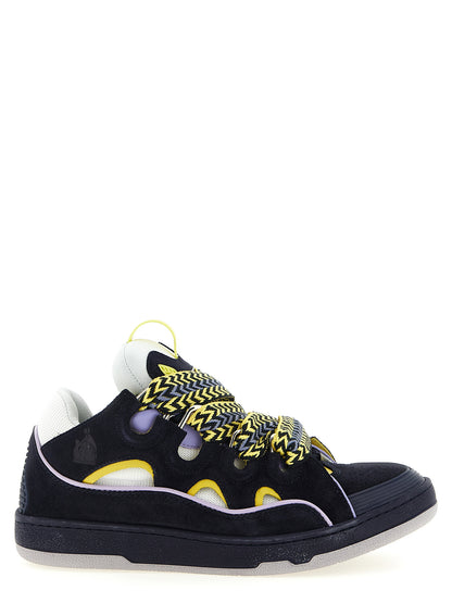 Lanvin Sneakers - Blue Calf Leather