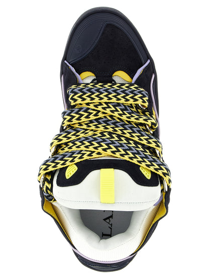 Lanvin Sneakers - Blue Calf Leather