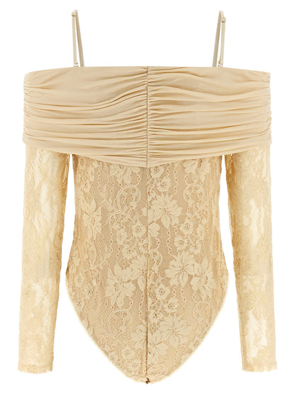 Zimmermann Body de poliamida beige