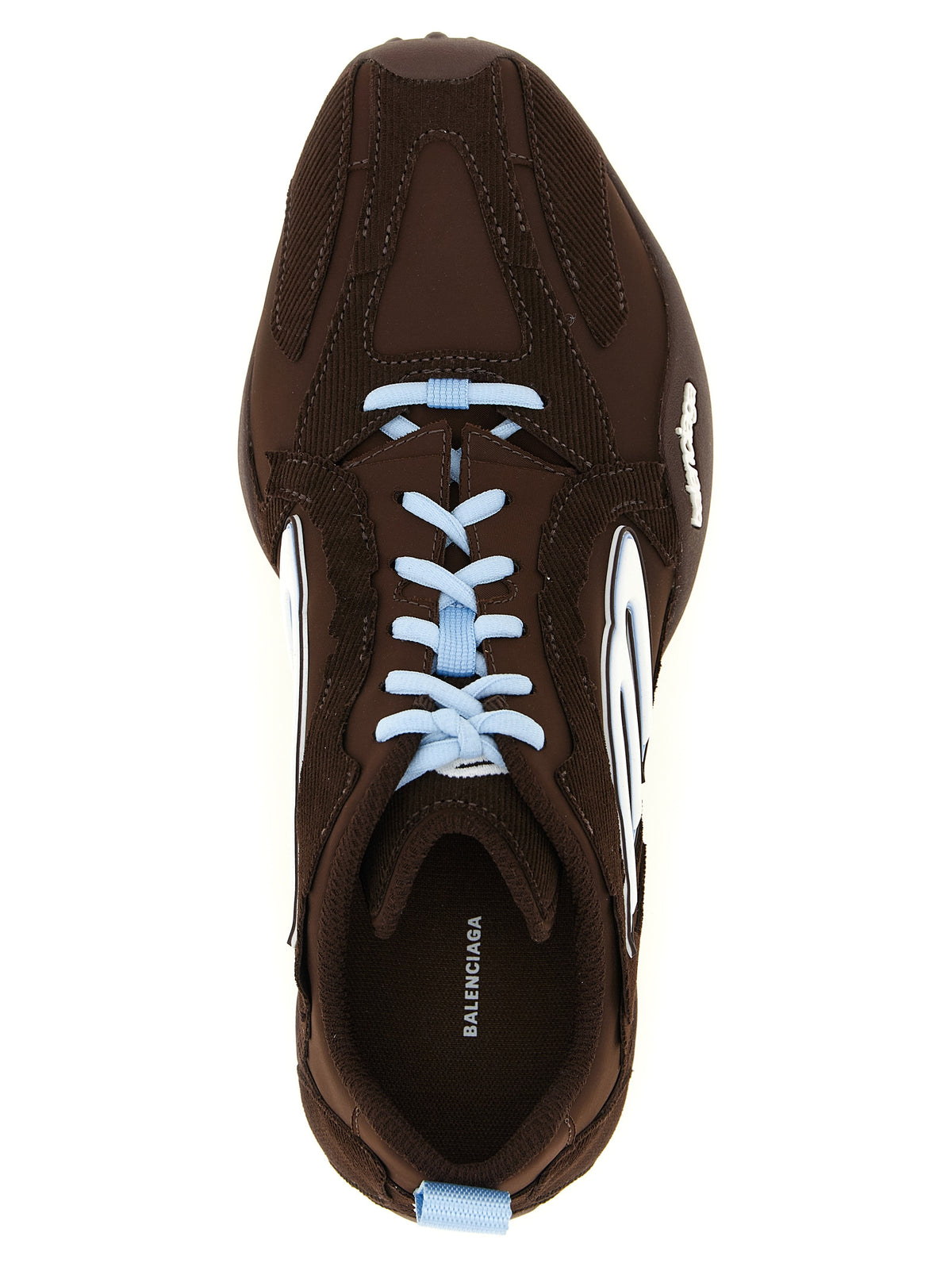 Balenciaga Baskets basses Monday Ultra marron en polyester résistant