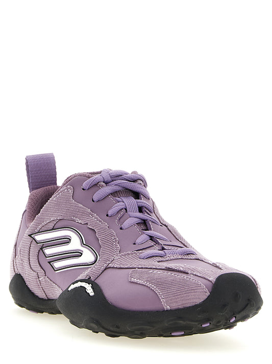 Zapatillas deportivas Balenciaga de poliéster morado