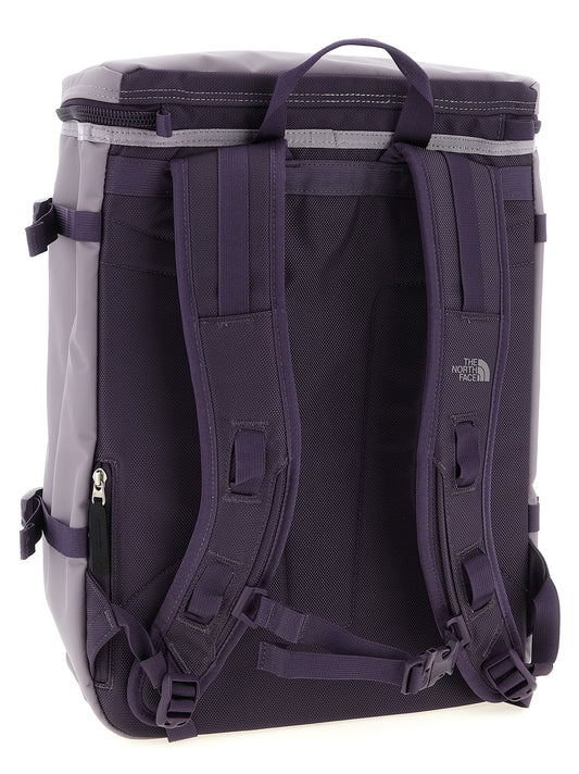 Mochila de poliéster morada The North Face