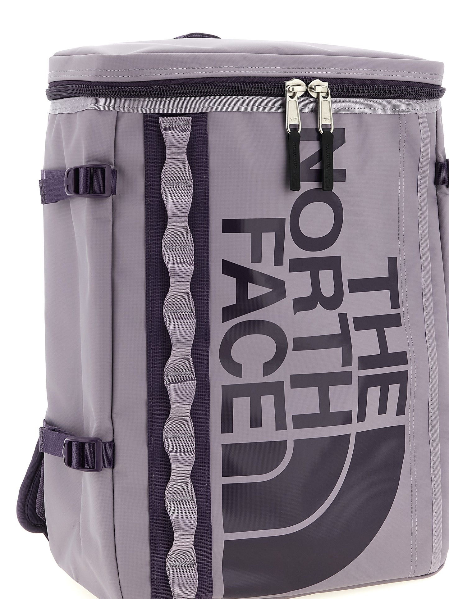 Mochila de poliéster morada The North Face