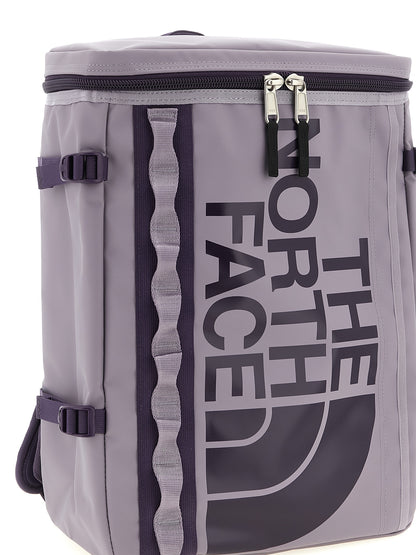 Mochila de poliéster morada The North Face
