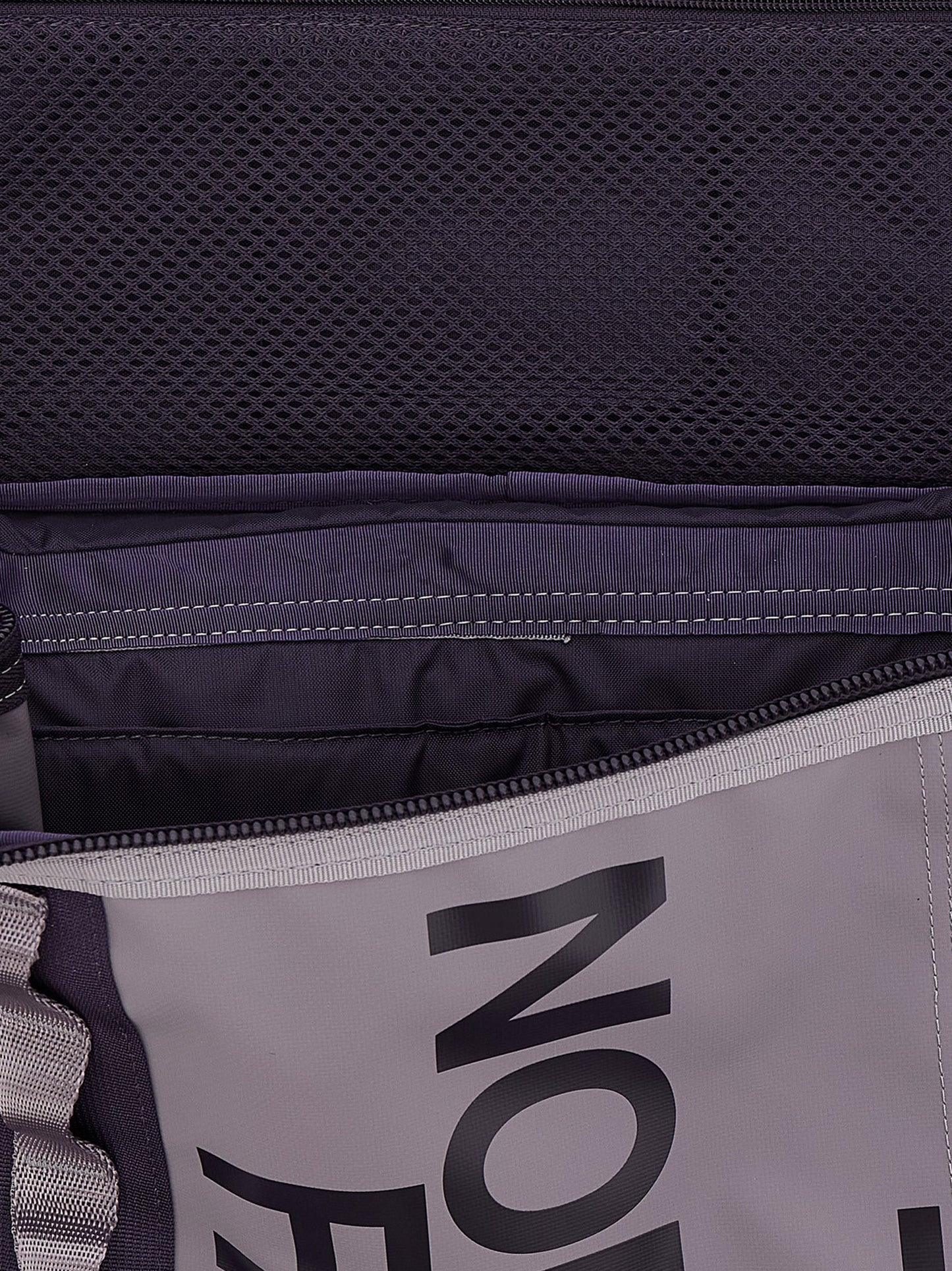 Mochila de poliéster morada The North Face