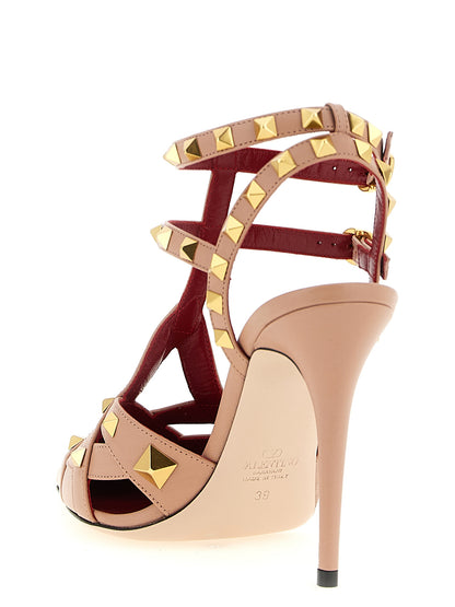 Zapatos de tacón Valentino Garavani de piel de becerro multicolor