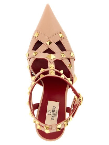 Zapatos de tacón Valentino Garavani de piel de becerro multicolor