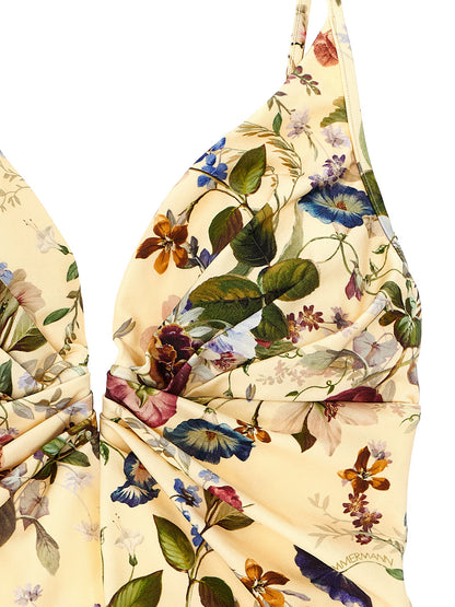 Traje de baño de una pieza de poliamida multicolor Zimmermann