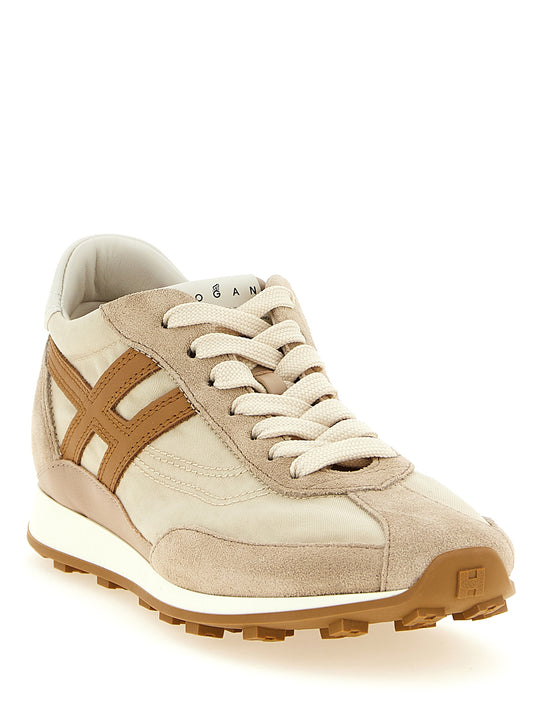 Zapatillas deportivas Hogan de poliamida beige