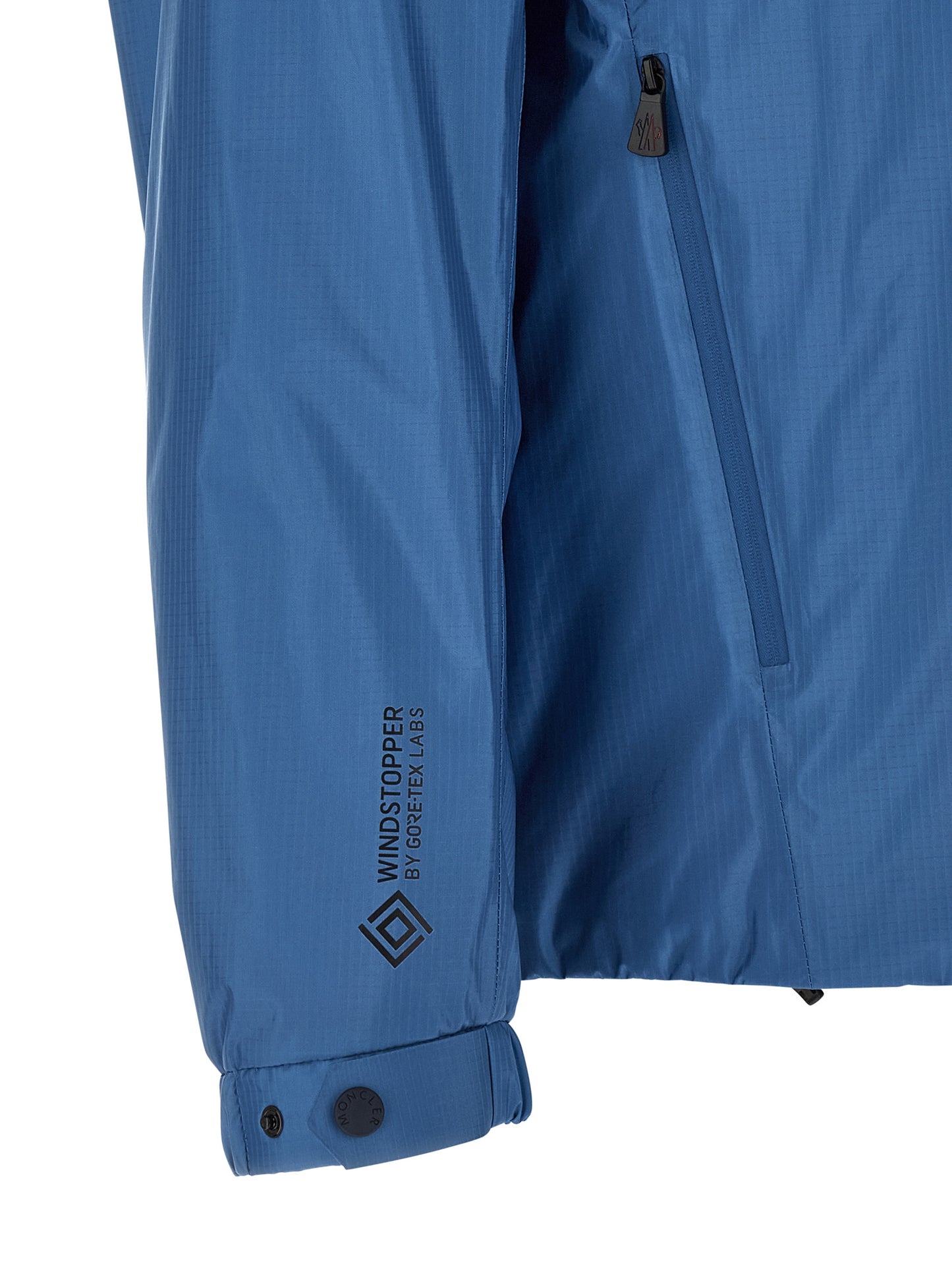 Moncler Grenoble - Chaqueta Poliamida Azul - Protección Windstopper