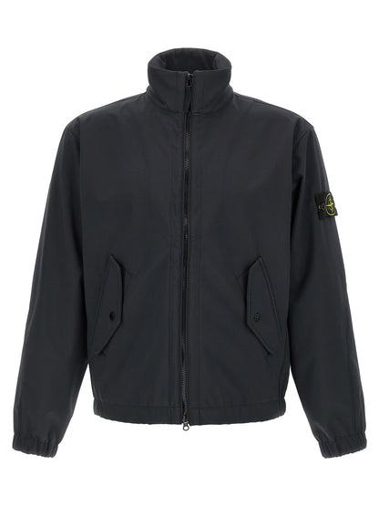Chaqueta Stone Island de poliéster azul
