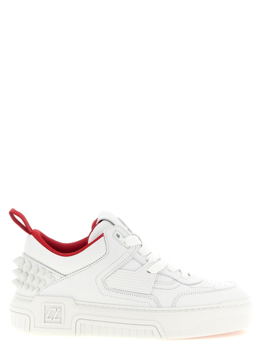 Christian Louboutin Zapatillas Deportivas Blancas de Piel Ternera