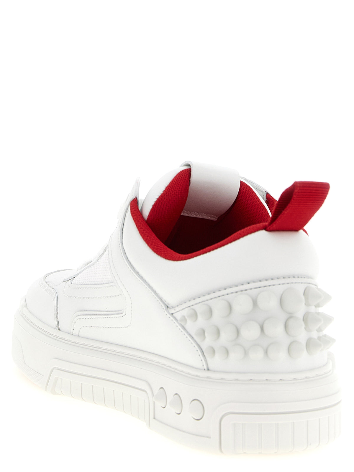 Christian Louboutin Baskets Blanches en Cuir de Veau