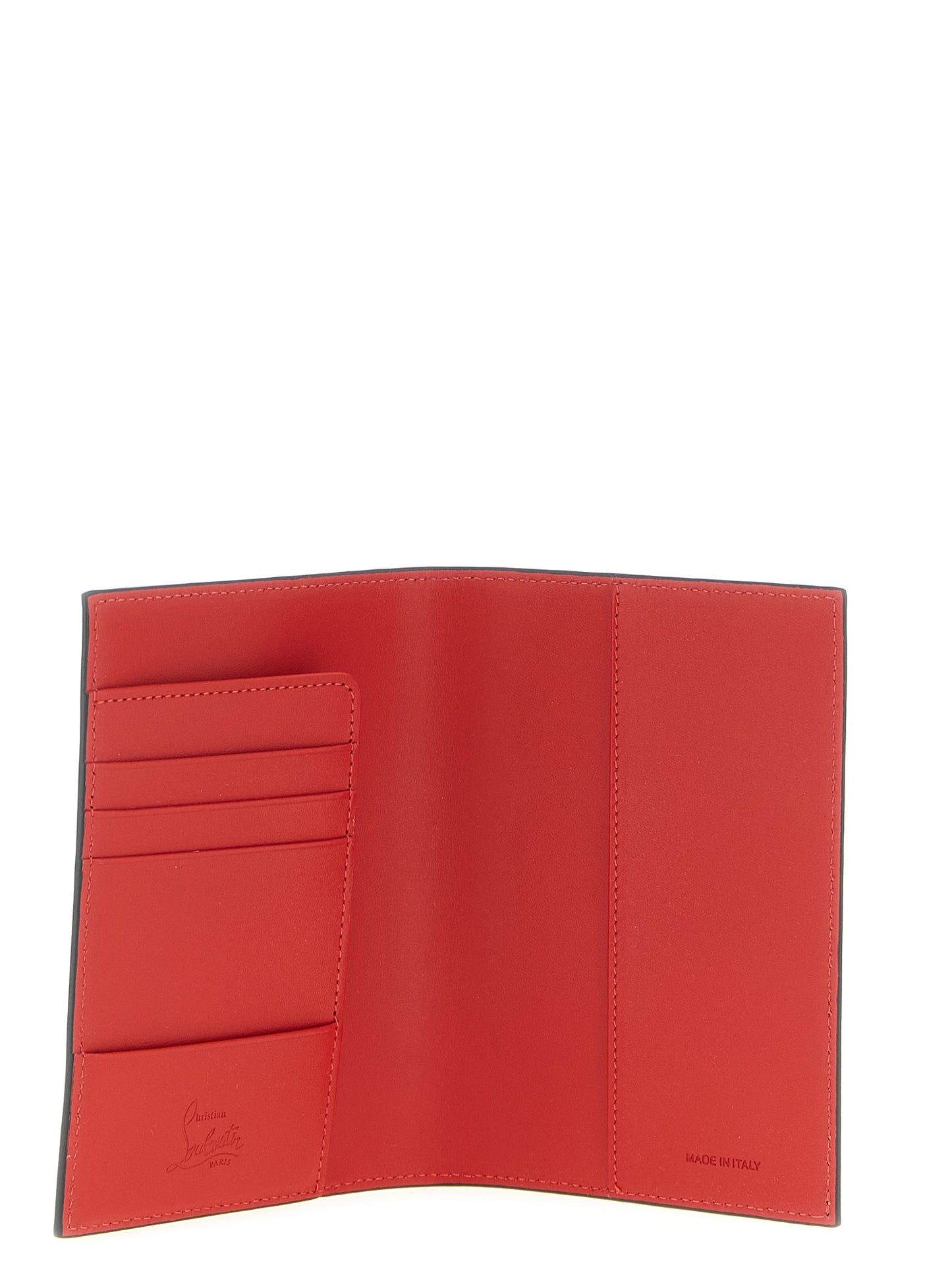 Cartera Christian Louboutin de piel de becerro negra