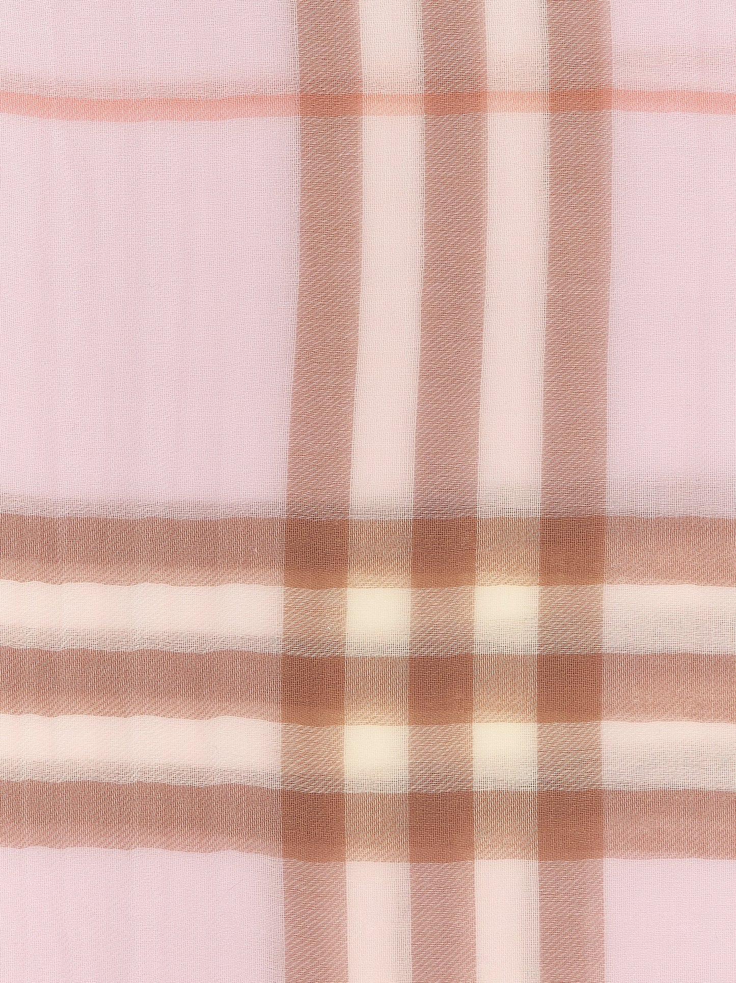 Mascarilla Burberry de lana multicolor
