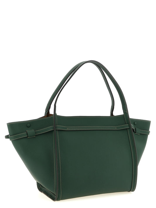 Bolso tote de piel de becerro bicolor Tod's