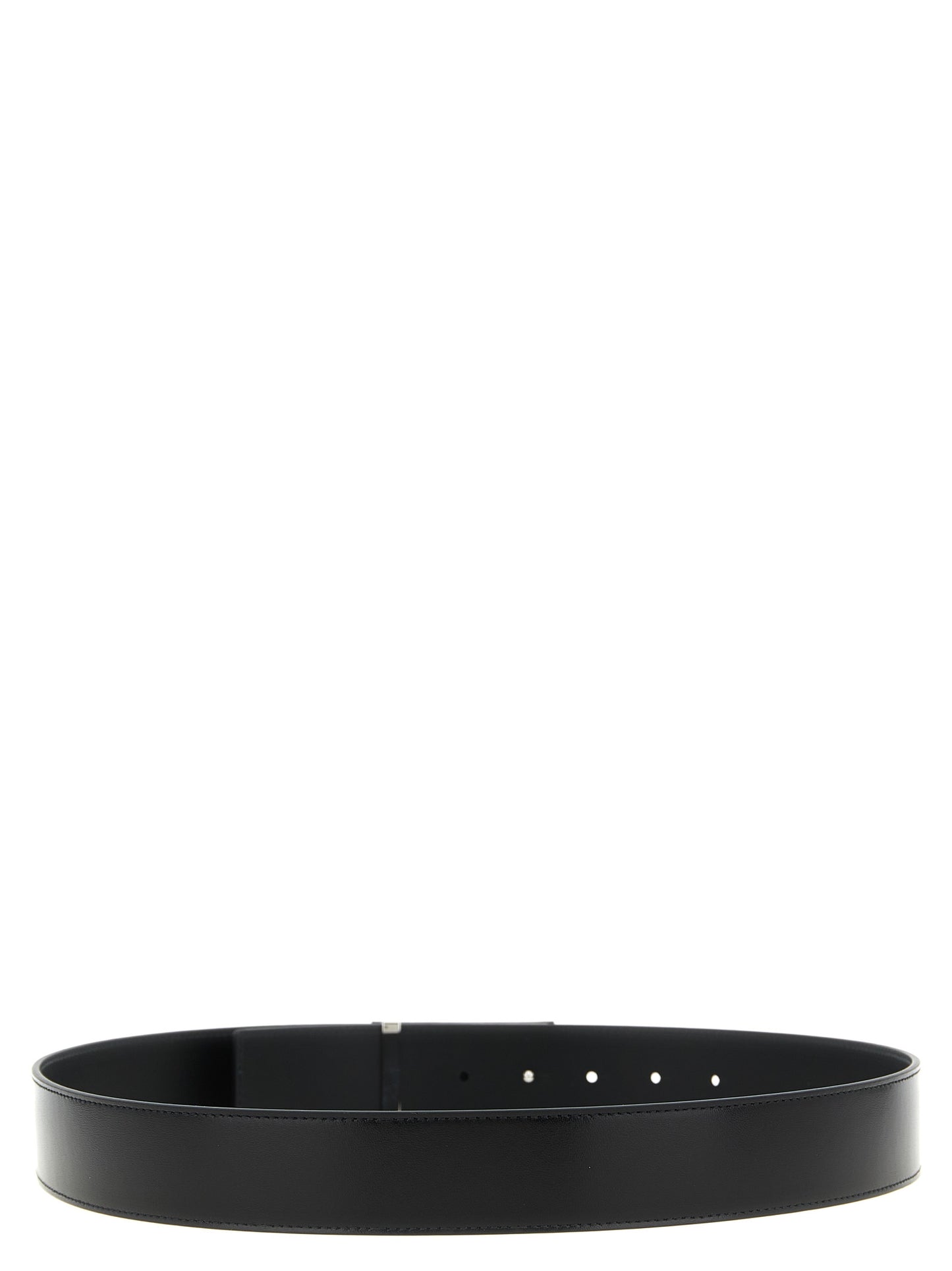 Cinturón Givenchy de piel de becerro negro