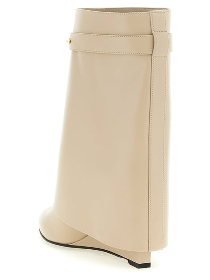 Givenchy Beige Calfskin Ankle Boots