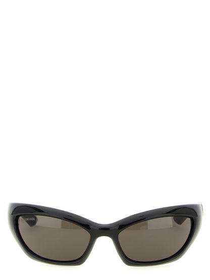 Gafas de sol Balenciaga de poliamida negra