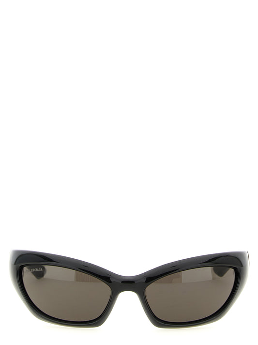 Gafas de sol Balenciaga de poliamida negra