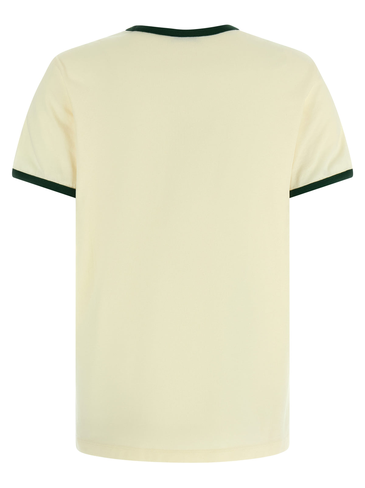 Moncler Beige Urban Style Cotton T-Shirt