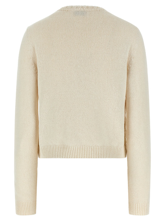 Cárdigan Moncler de algodón beige