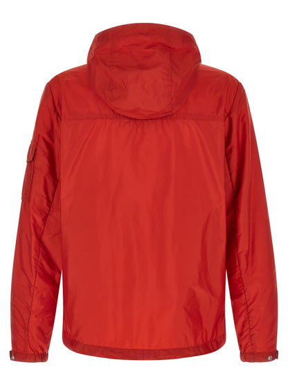 Moncler Veste d'extérieur en polyamide rouge