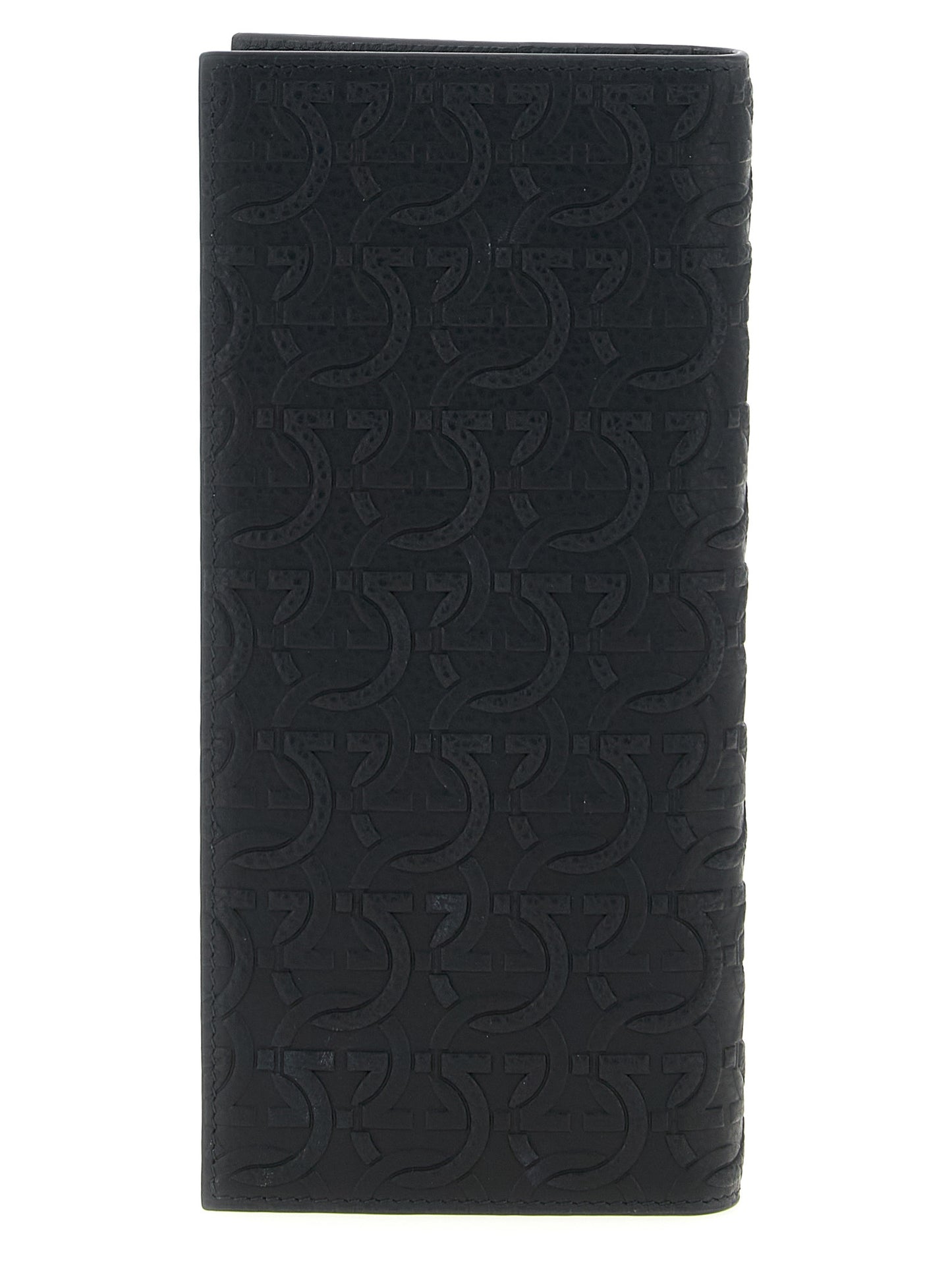 Cartera Ferragamo de piel de becerro negra